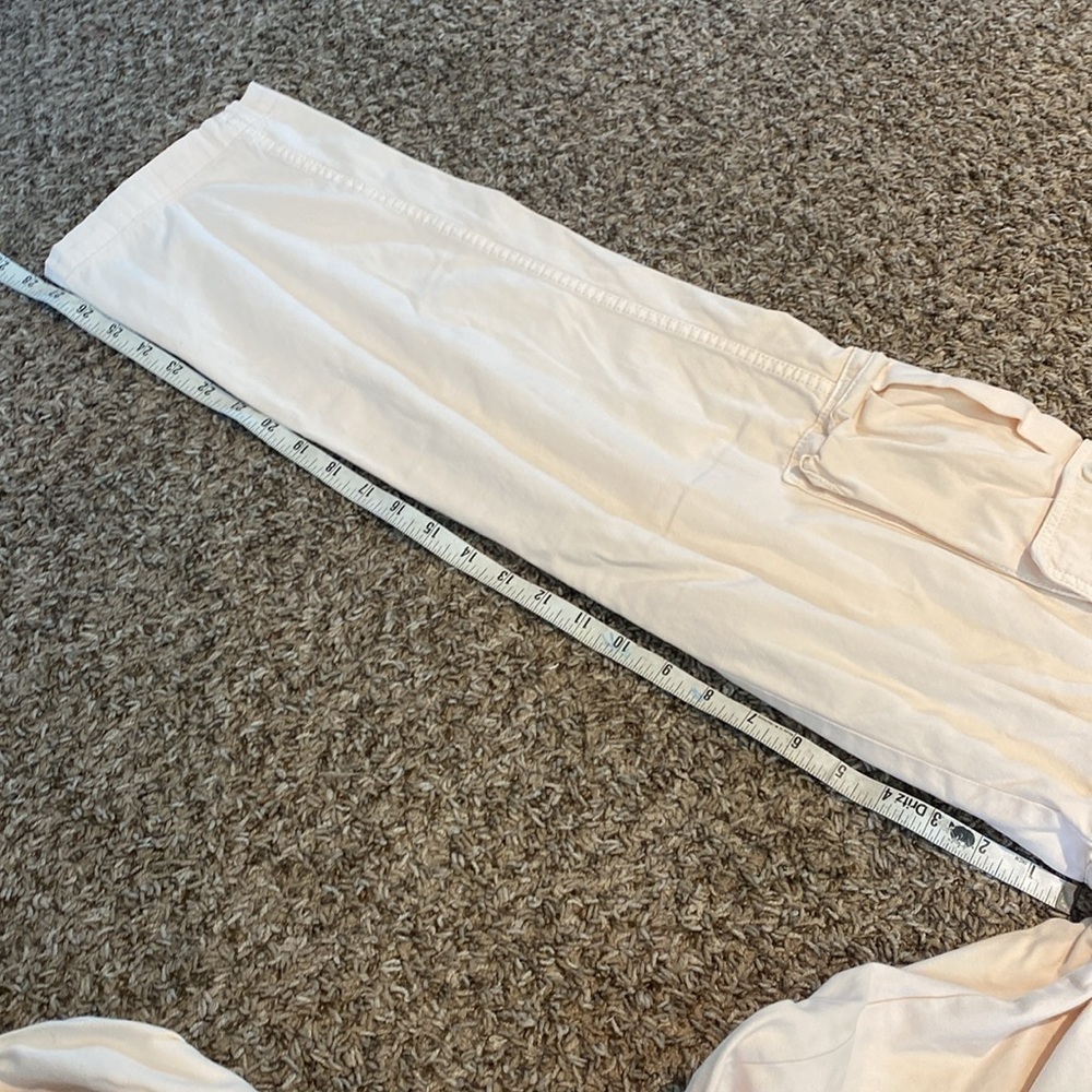 Madewell Garment-Dyed Low-Slung Straight Cargo Pants Size 24 - Picture 15 of 16